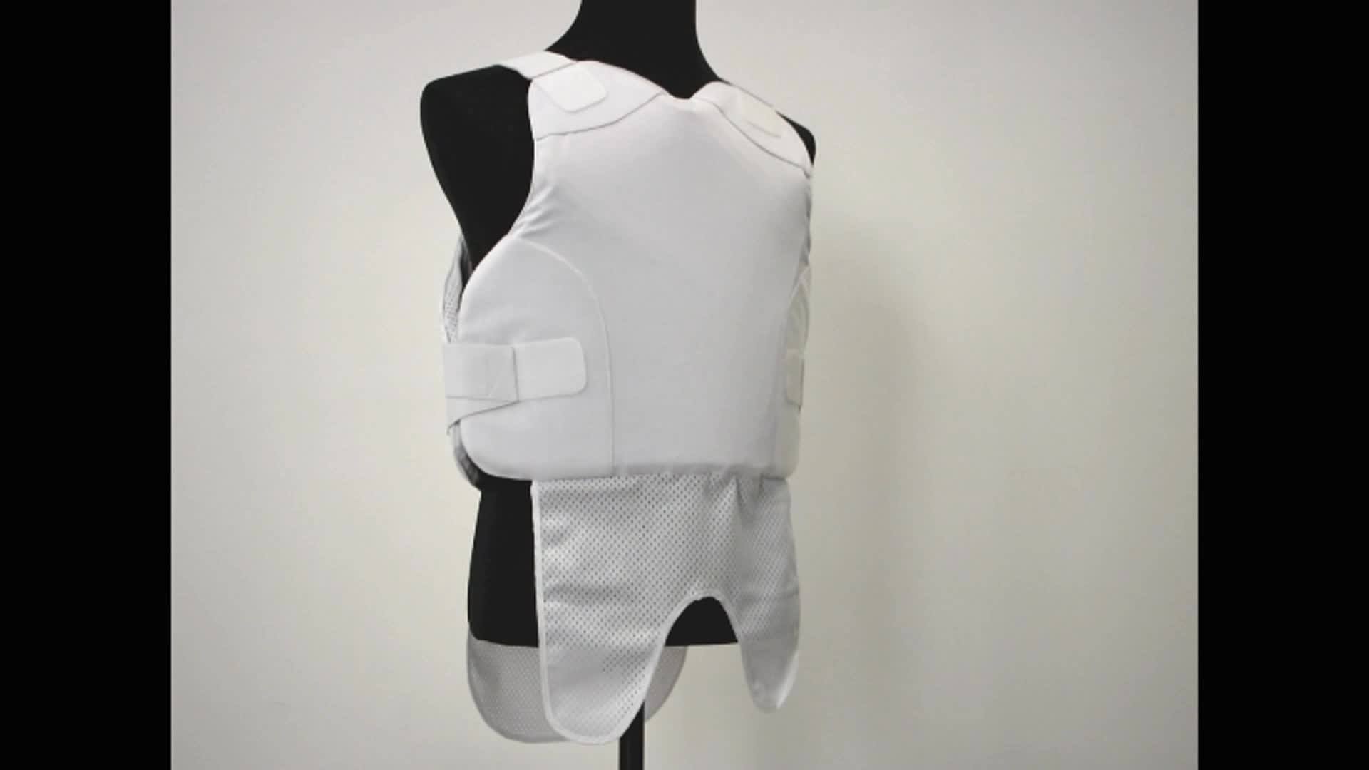 Nij White Soft Inner Wear Bulletproof Vest Vip Ballistic Body Armor