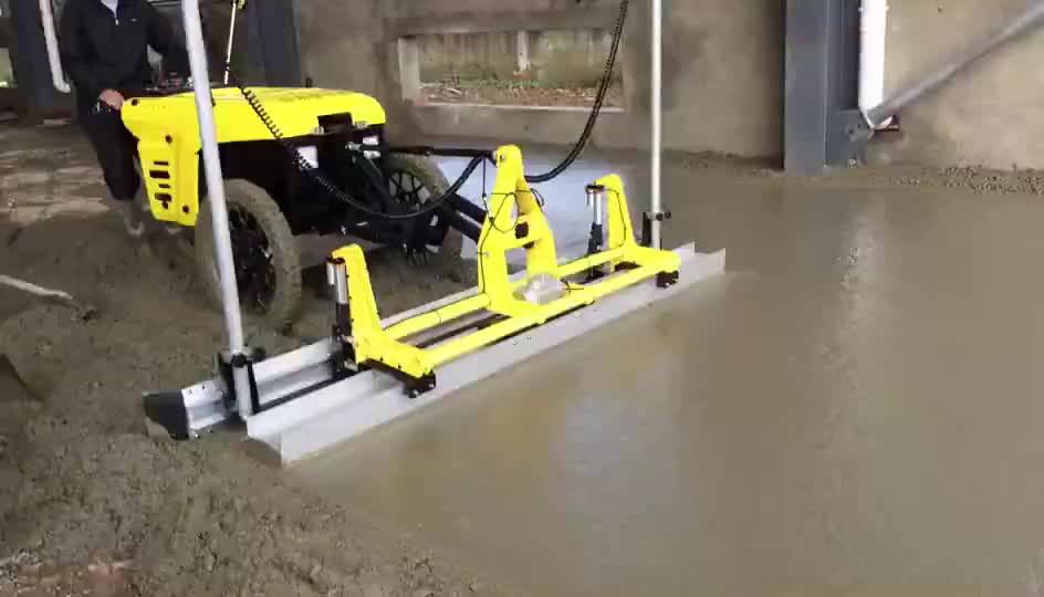Road Equipment Cement Ground Vibratory Leveling Machine Concrete Laser