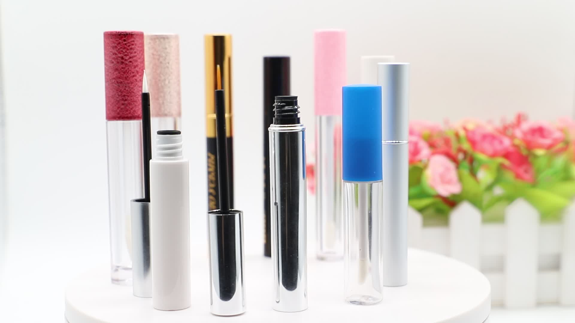 5ml Aluminum Eyeliner Cosmetic Packaging Empty Eyeliner Tube Container