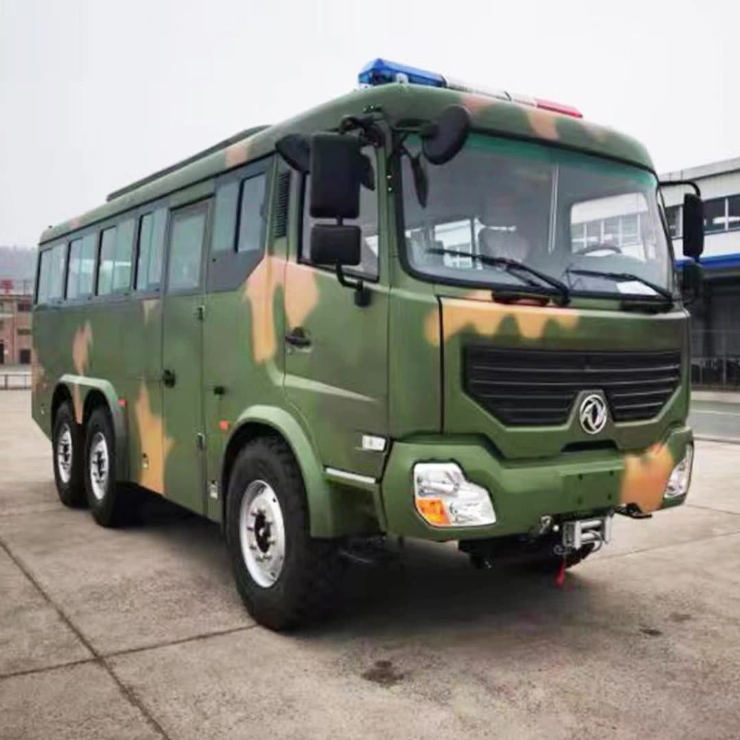 Desert 4x4 6x6 Awd Off Road Trucks 35 Seats Bus Passenger Service