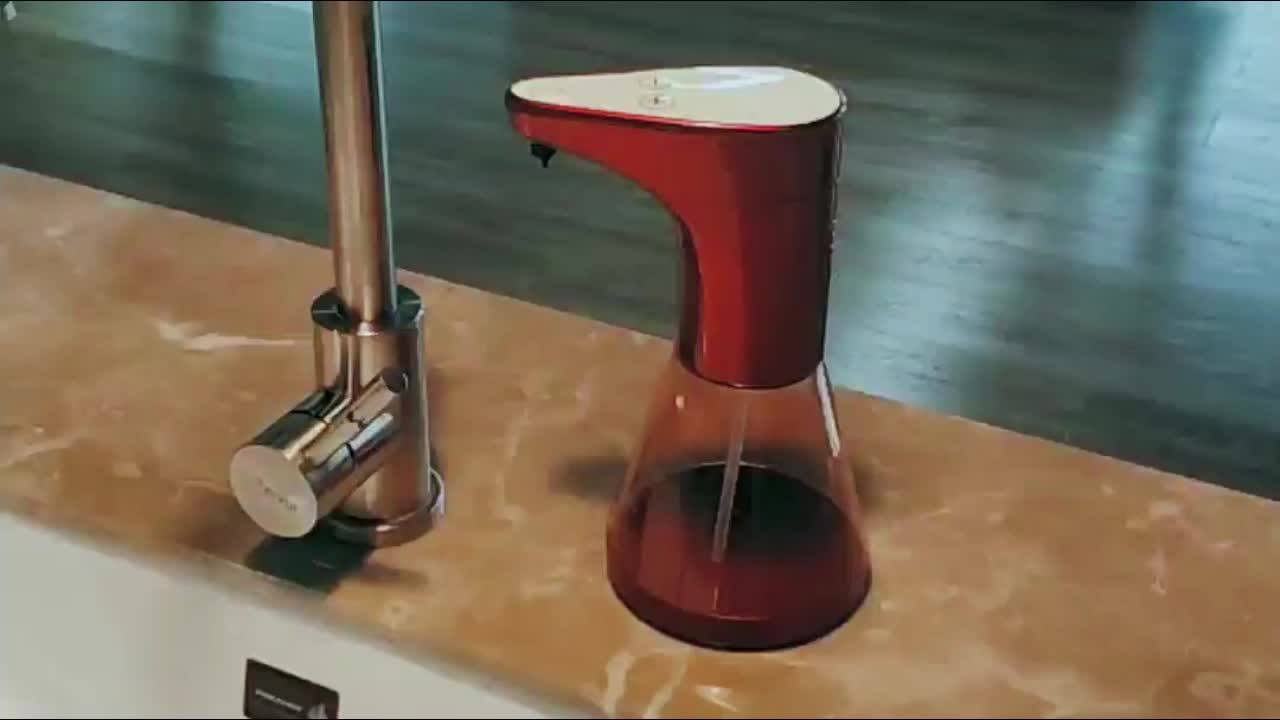 500ml Auto New Abs Automatic Liquid Dispenser Hand Sanitizer Dispenser Stand For Dishwasher