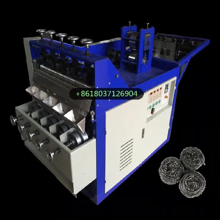 Stainless Steel Scrubber Wool Making Machine Metallic Steel Wool
