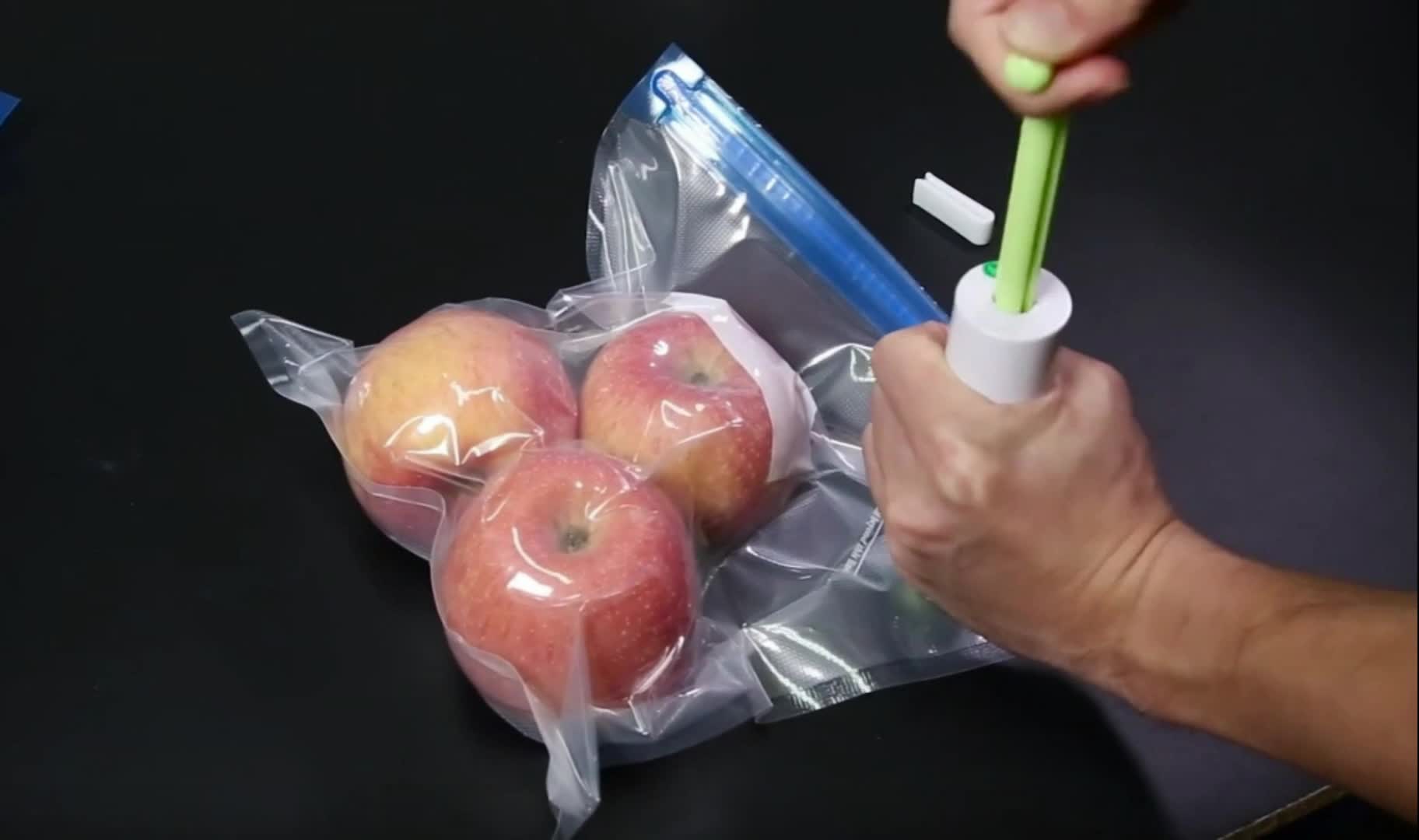 Sous Vide Bags Able To Be Vacuumed Without A Vacuum Sealer Buy Zip