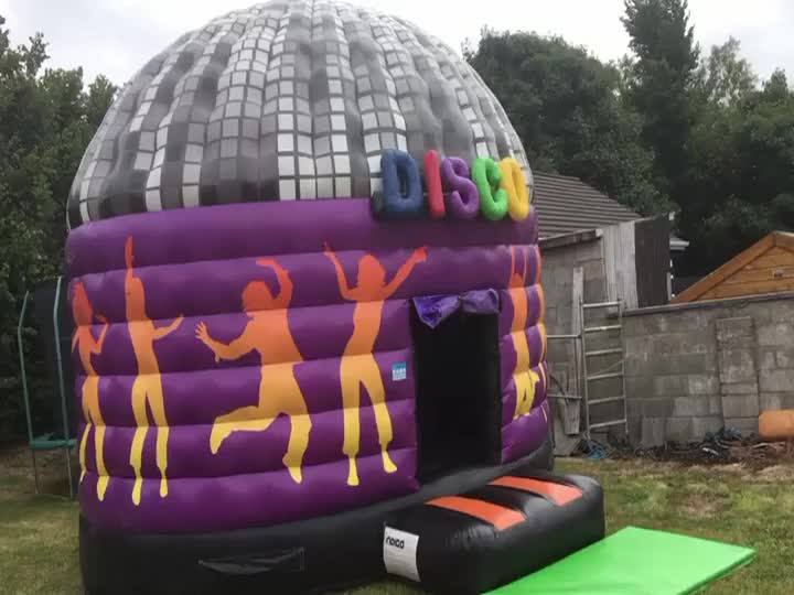 Hot Sale Inflatable Disco Dome Bounce House And Bouncing Castle For