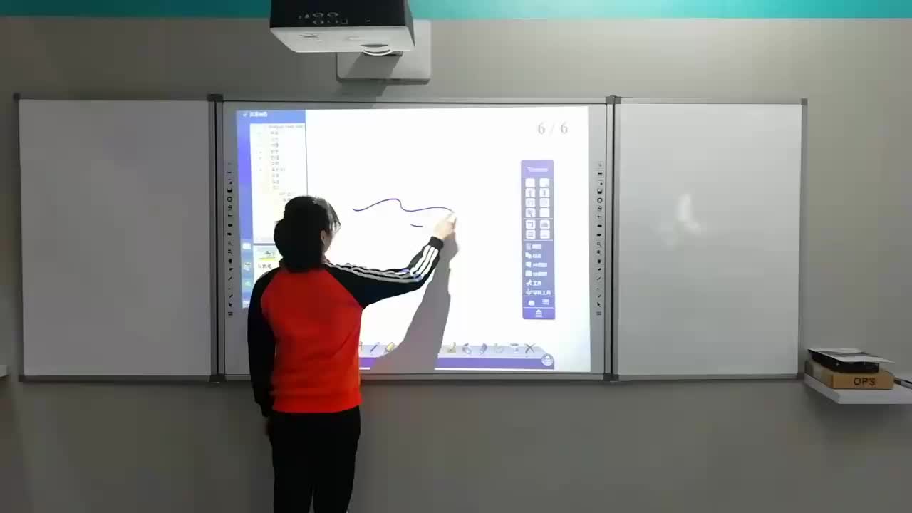 Best price foldable interactive smart board white boards for class