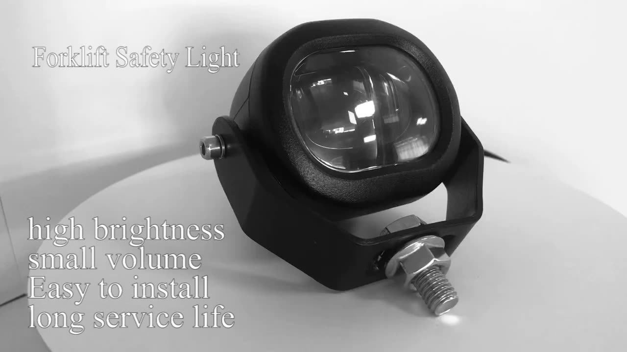 Red And Blue Beam Safety Range Warning Pedestrians Factory Direct Forklift Safety Warning Lights