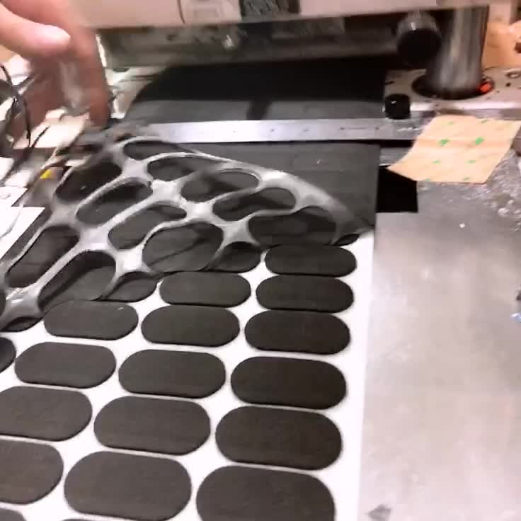 Customize Rubber Rings Seal Die Cut Self Adhesive Closed Cell Neoprene