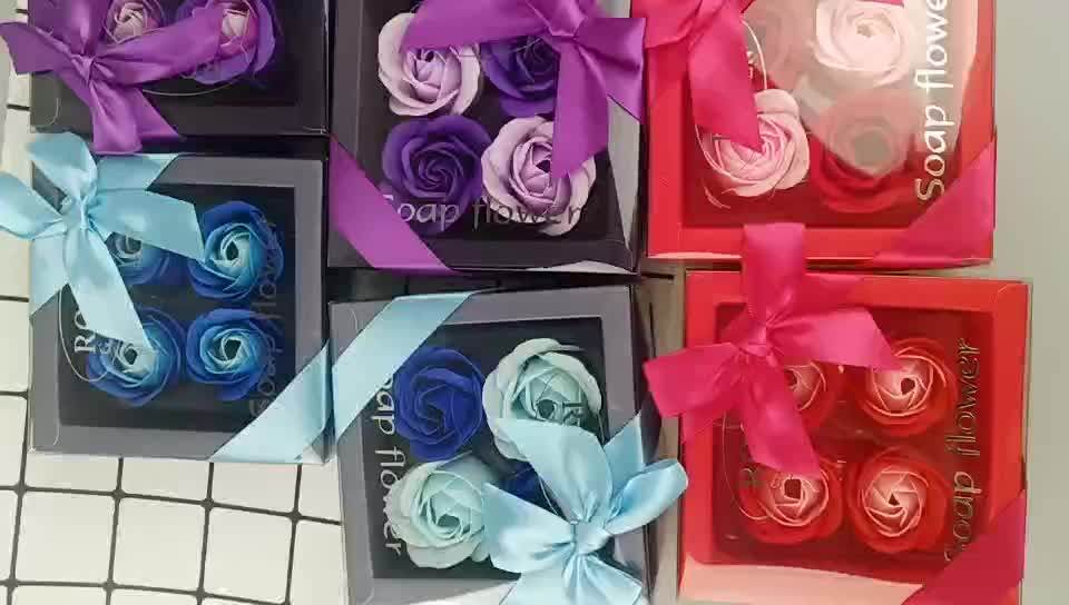 Creative Rose Flower Scented Soap Bath Decorative Rose Scented Flower