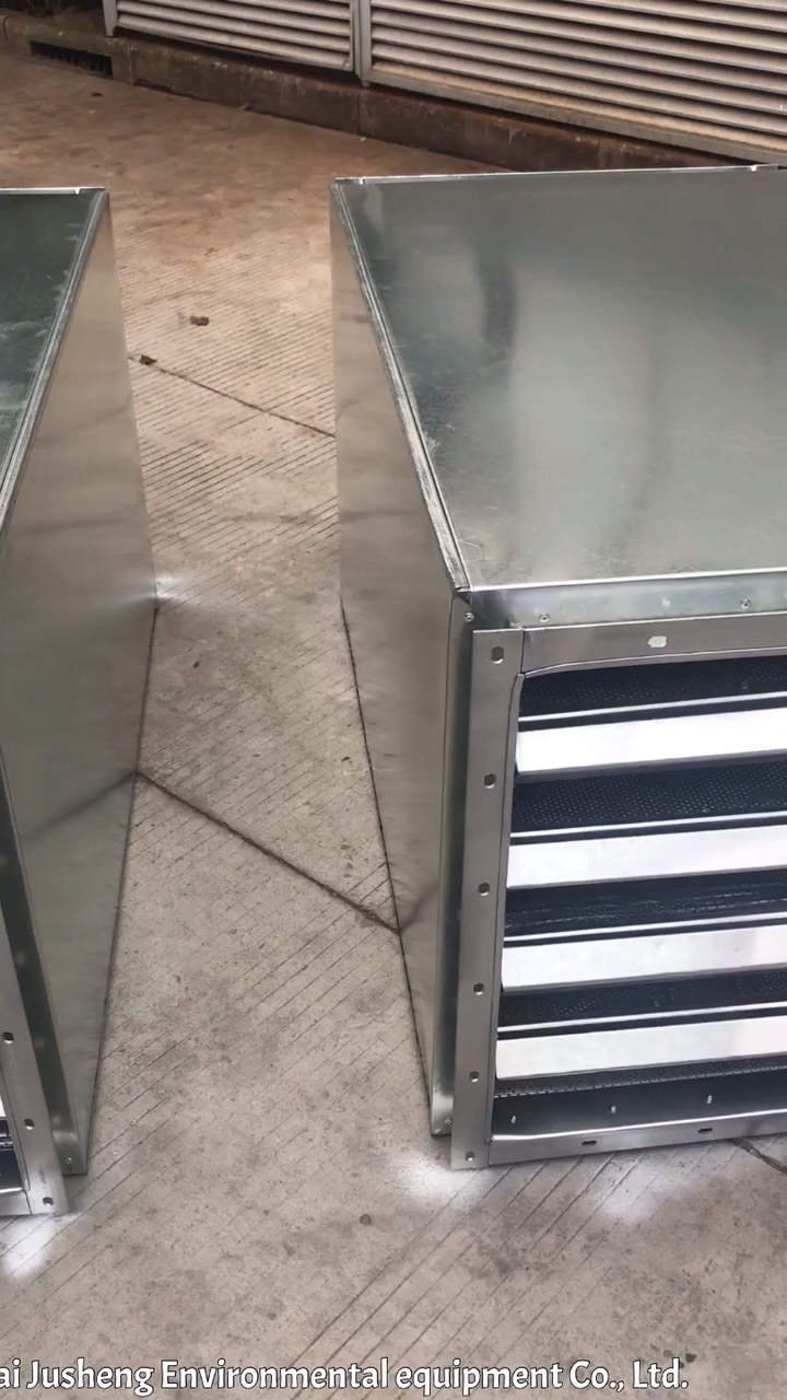 2020 High Quality Oem Hvac System Air Duct And Diffuser Square Silencer