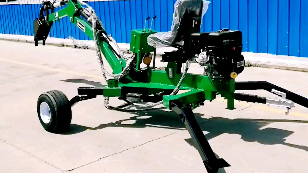 Atv Backhoe Excavator With Attachments In 9hp/15hp Gasoline Buy