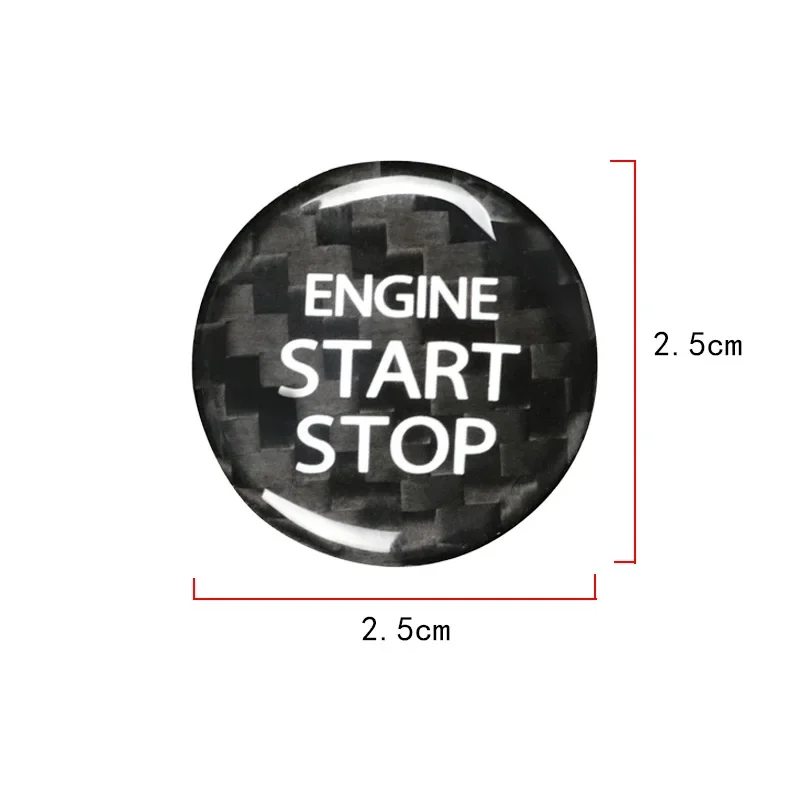 Car one-button start button sticker is suitable for Suzuki Suiyite/Qiyue/Xiaotu/Fengyu car interior sticker