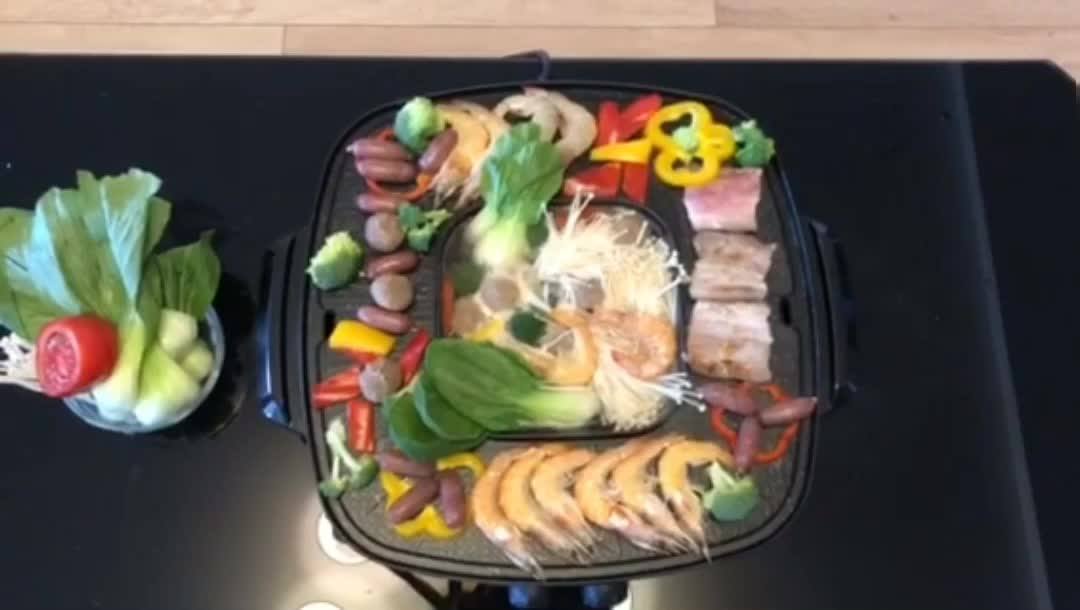 High Quality Indoor Electric Hot Pot And Grill Buy Electric Hot Pot