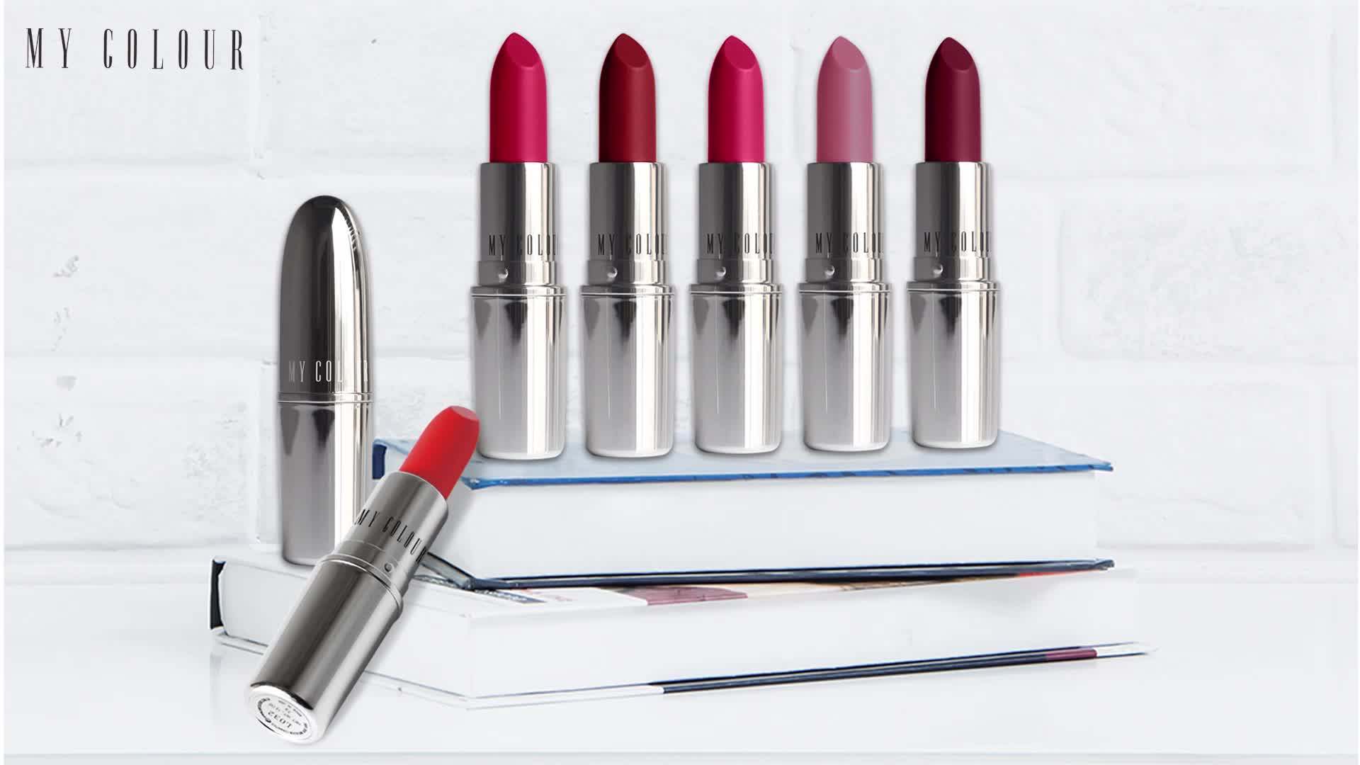 Makeup Lipstick Manufacturers Matte Lipstick Private Label Custom Logo