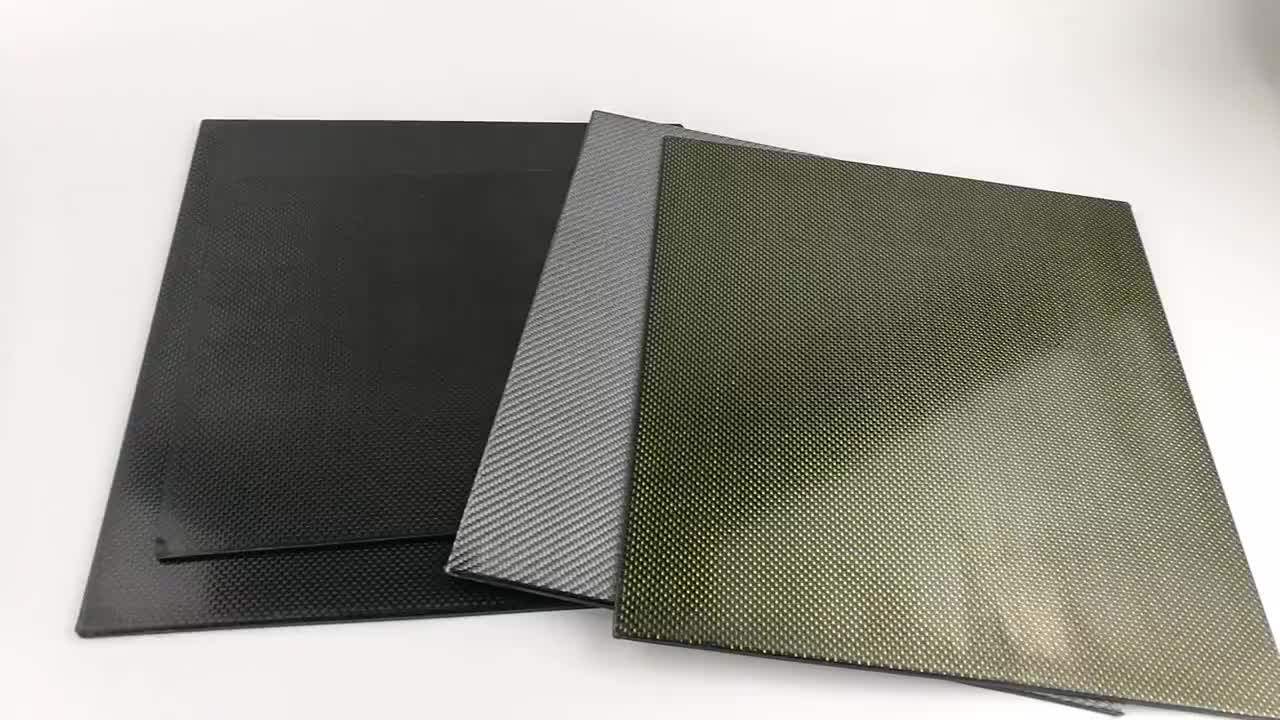 Oem High Strength 100 3k Carbon Fiber Plain Weave Glossy Or Matte Carbon Sheet Buy High