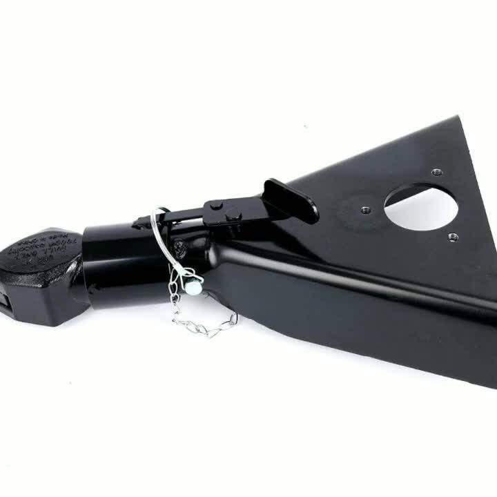 3 Professional Heavy Duty Bulldog 7000lbs 125000 LBS Black Hitch Tow