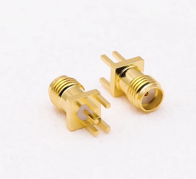 Đầu nối Oriental Xupu RF SMA-KE một phần cổng SMA-KHDC3 Bản vá bên bảng PCB 1.6MM Đầu nối SMA