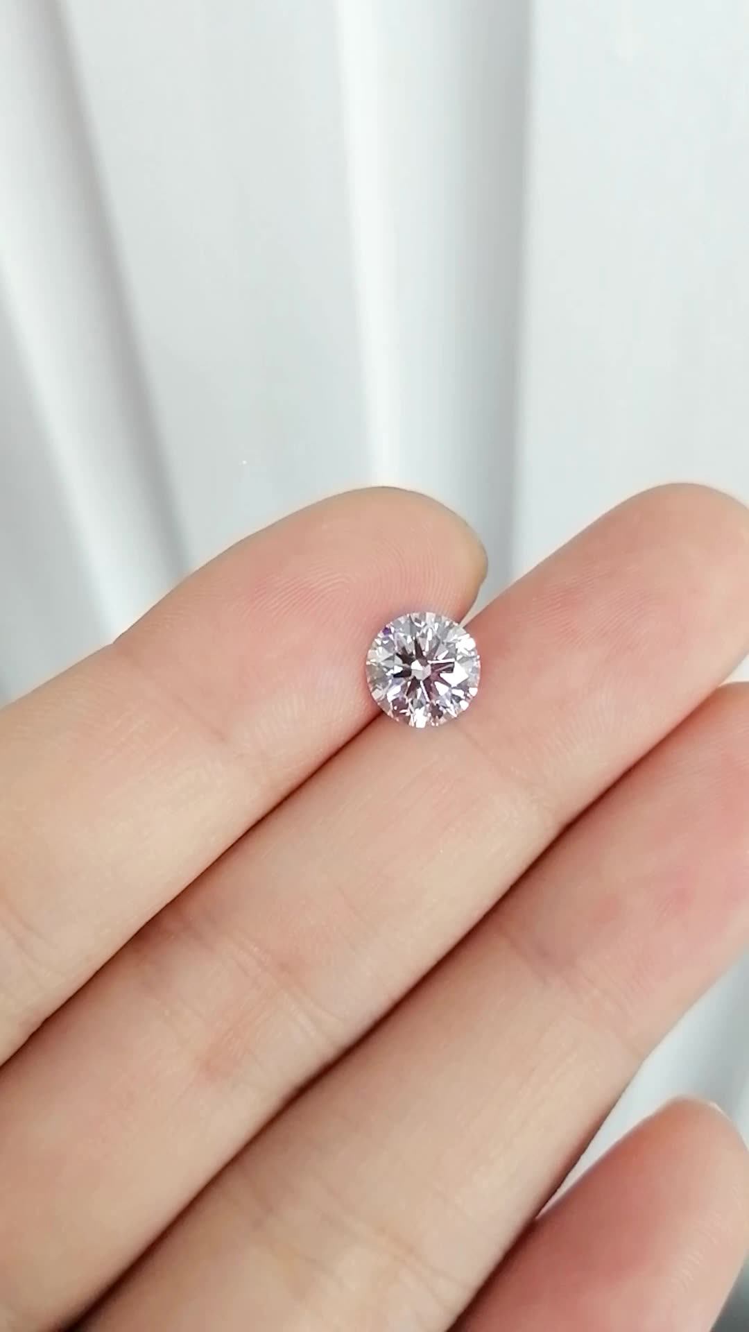 Starsgem 1ct 2ct Cvd Hpht Round Shape Created Diamante Laboratory Man