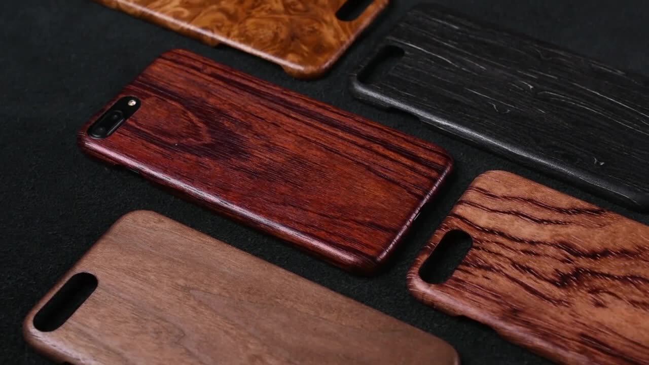 Чехол для телефона из натурального дерева Oneplus 8 чехол Pro черного ледяного