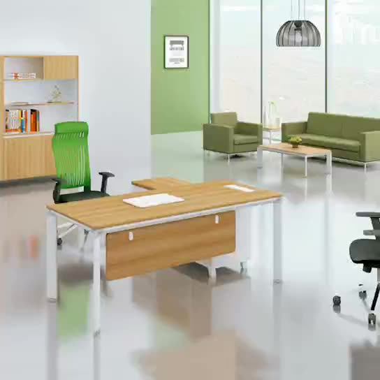 Modern Office Desk Modular Designer Wooden Workstation Office Tables