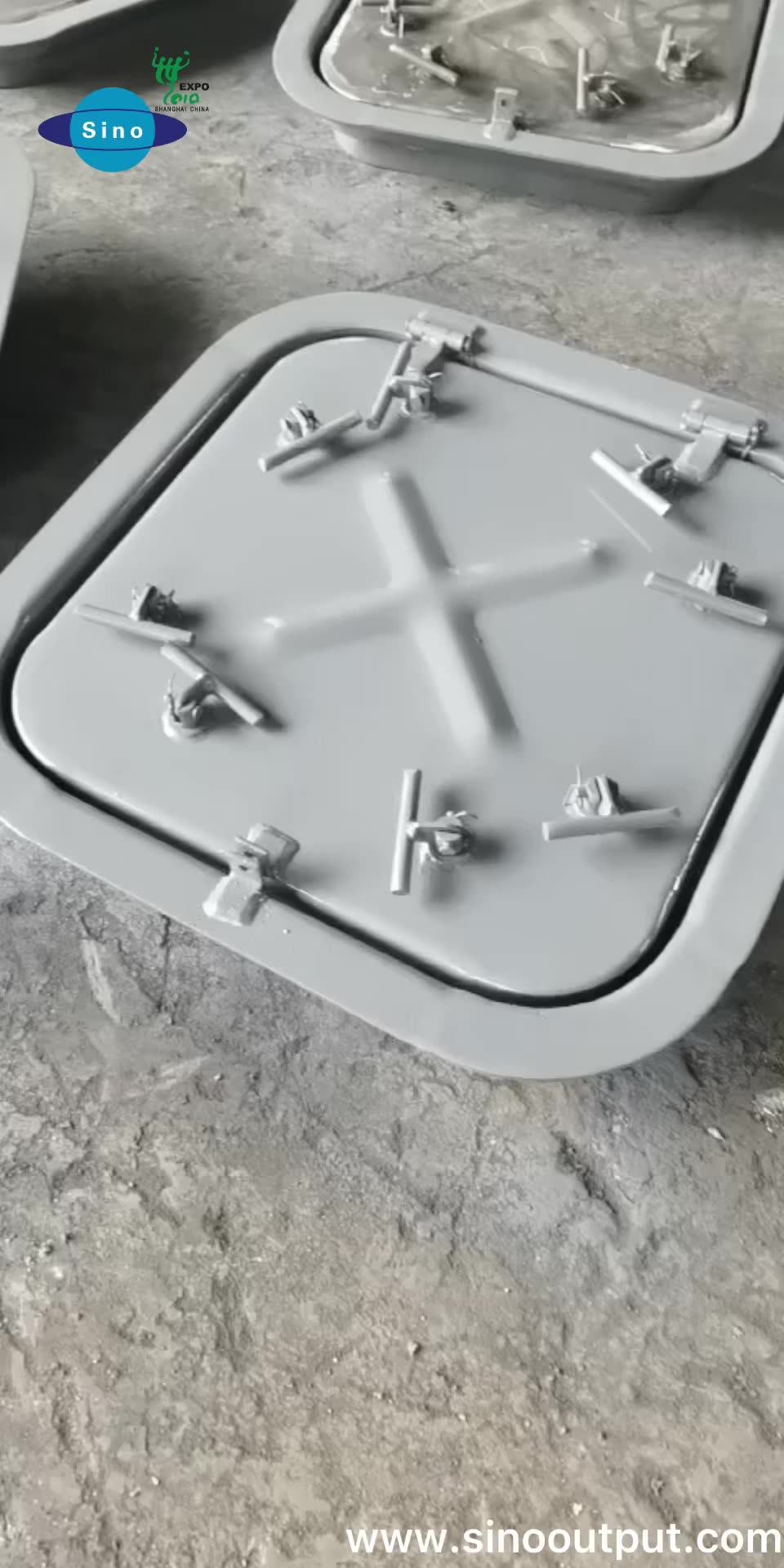 Customized Weathertight Small Marine Steel Hatch Cover Sinohatchtypeb Buy Customized Hatch