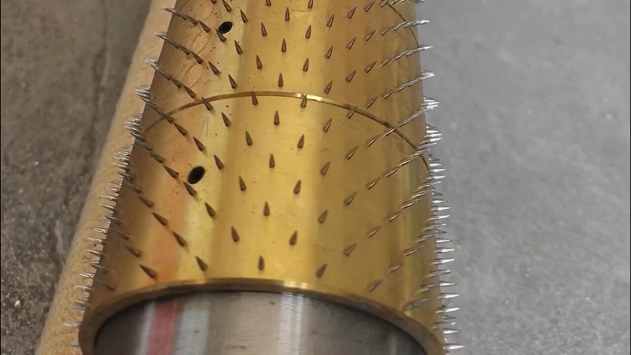 Punch Perforating Cold Pin Roller Perforating Pinned Roller Pinned