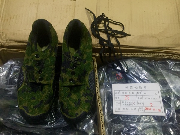 Inventory new classic 99 camouflage rubber shoes non-slip mountaineering canvas shoes reinforced wear-resistant fidelity