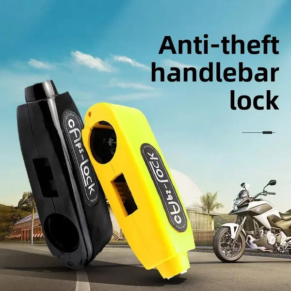 Electric Vehicle Handlebar Lock, Throttle Lock, Anti-Theft Lock, Motorcycle Lock, Tricycle Battery Handlebar Lock, Handlebar Brake Lock