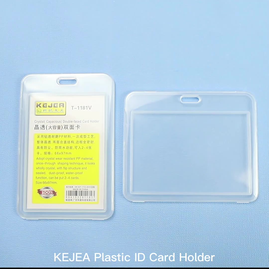 Plastic Id Card Sleeves