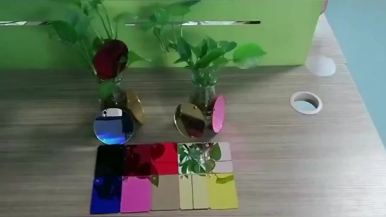 Acrylic Mirror Sheet Cast Acrylic Seethrough Mirror /acrylic 2 Way