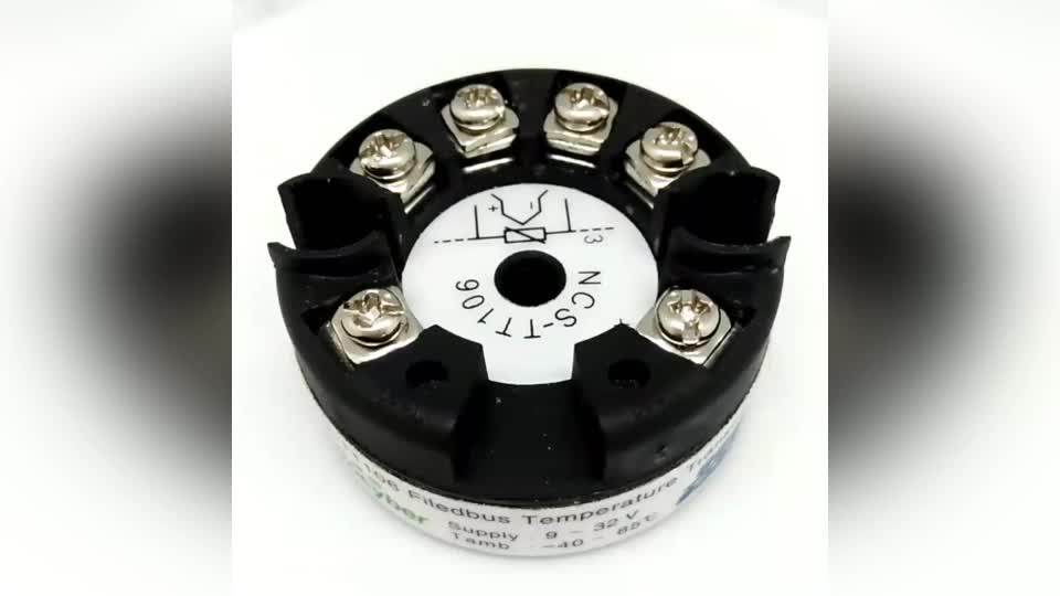 Profibus Pa Temperature Transmitter Head Mounted Temperature Detector