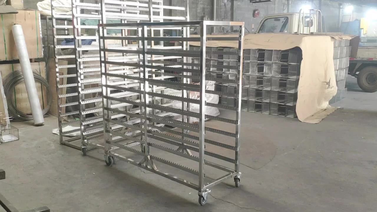 China Hot Selling Metal Stainless Steel Meat Hanging Rack Frame Shelf ...