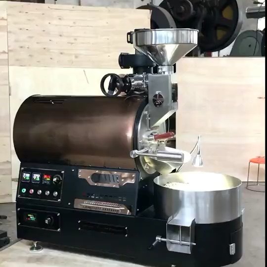 Home Electric Gas Drum Coffee Roasting 1kg Coffee Roaster Small Mini ...