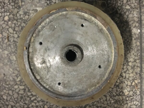 Rubber feeding wheel, setting machine pressing wheel, rubber wheel, factory direct sales, customized rubber products, printing and dyeing accessories