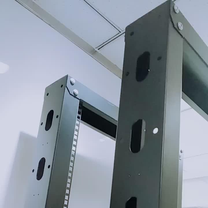 27u Standard Depth Rack Enclosure Without Doors And Side Panes