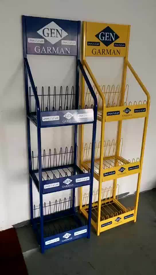 Car Steering Wheel Cover Sample Display Rack Car Accessory Display