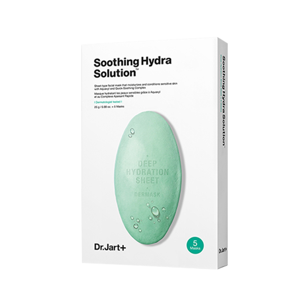 Dr Jart Ti Jia Ting Hydrodynamic Soothing Moisturizing Mask Green Pill Hydrating Vitality Pill Moisturizing Import