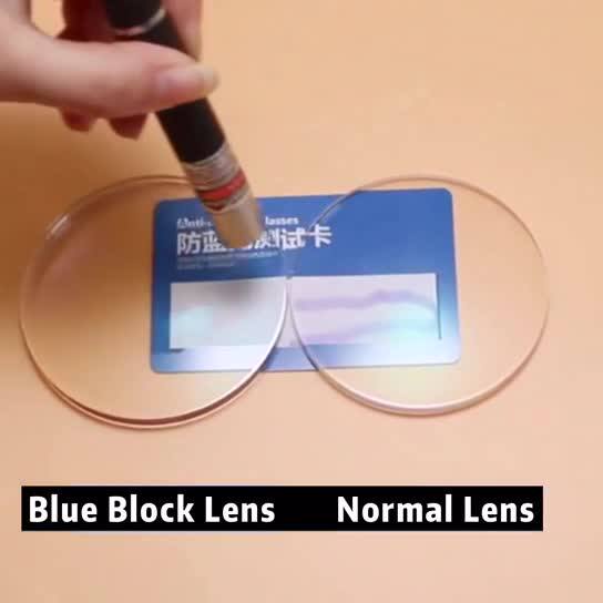 blue cut coating lenses