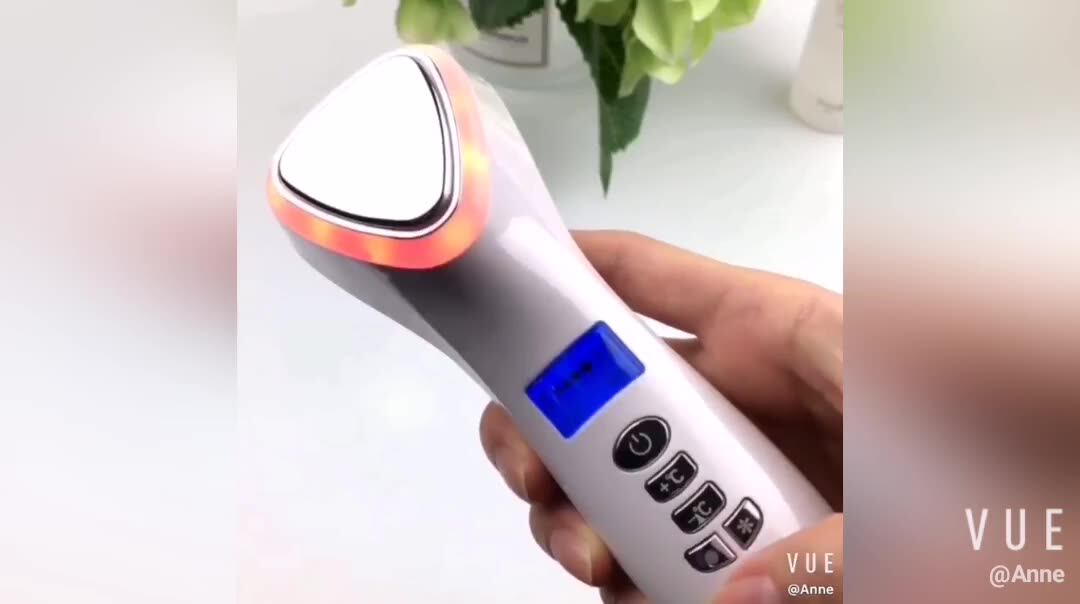 Hot And Cold Galvanic Facial Lifting Machine Beauty Instrument Face Toning Device Buy Hot And