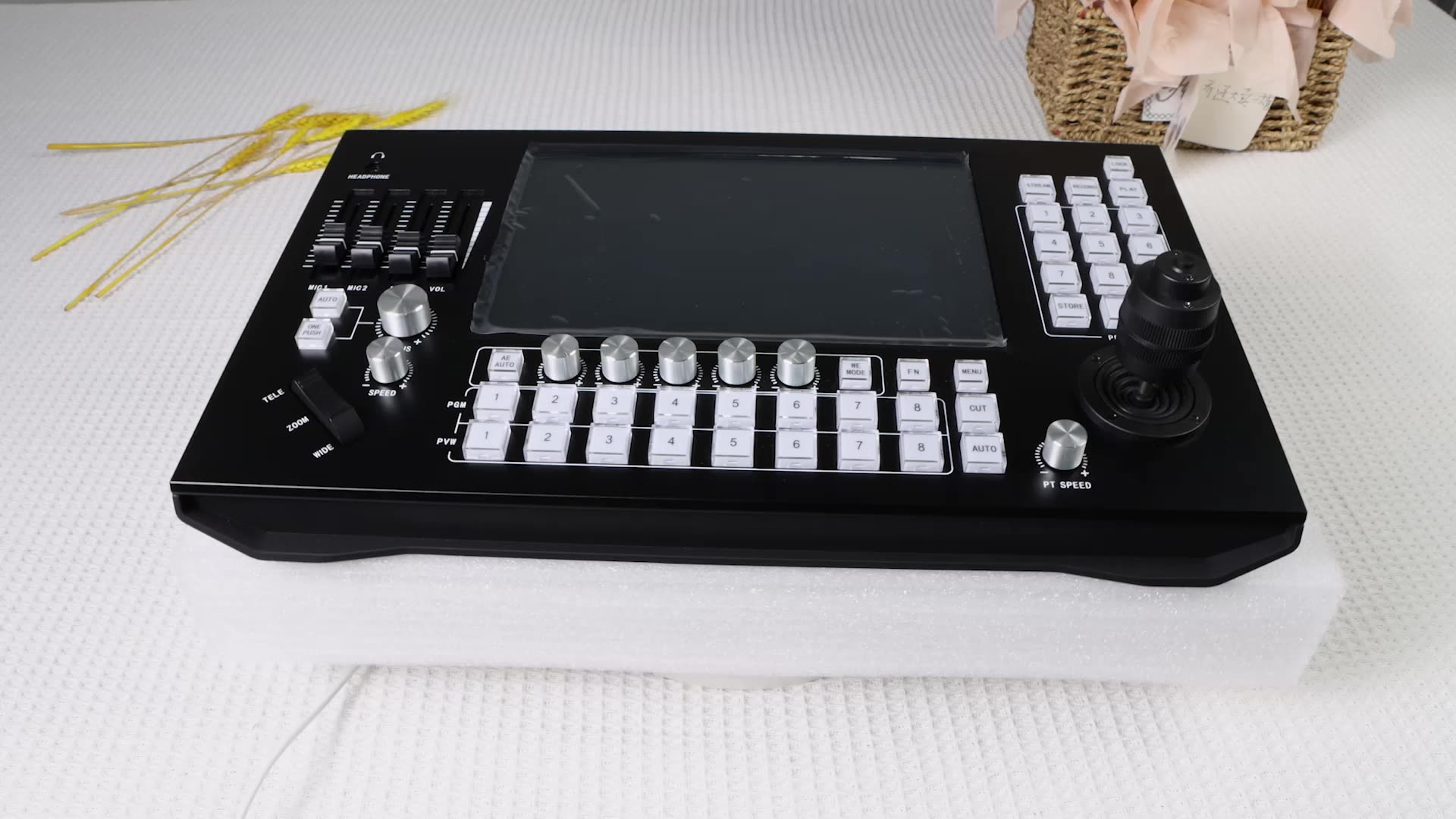 Studio Mixer Equipment Video Camera Switcher Ndi Live Streaming Encoder