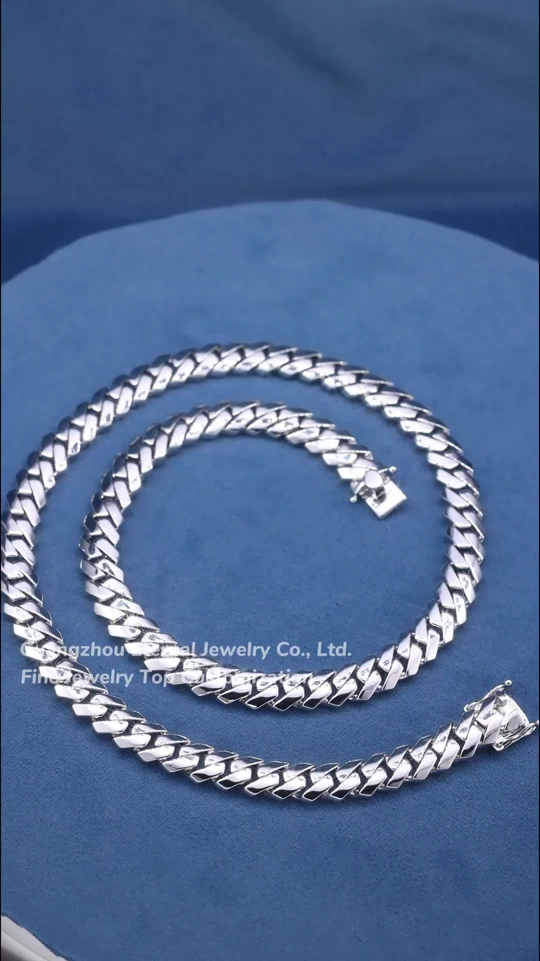 Factory Custom Handmade 18mm S925 Silver 9k 10k 14k 18k Solid Filled