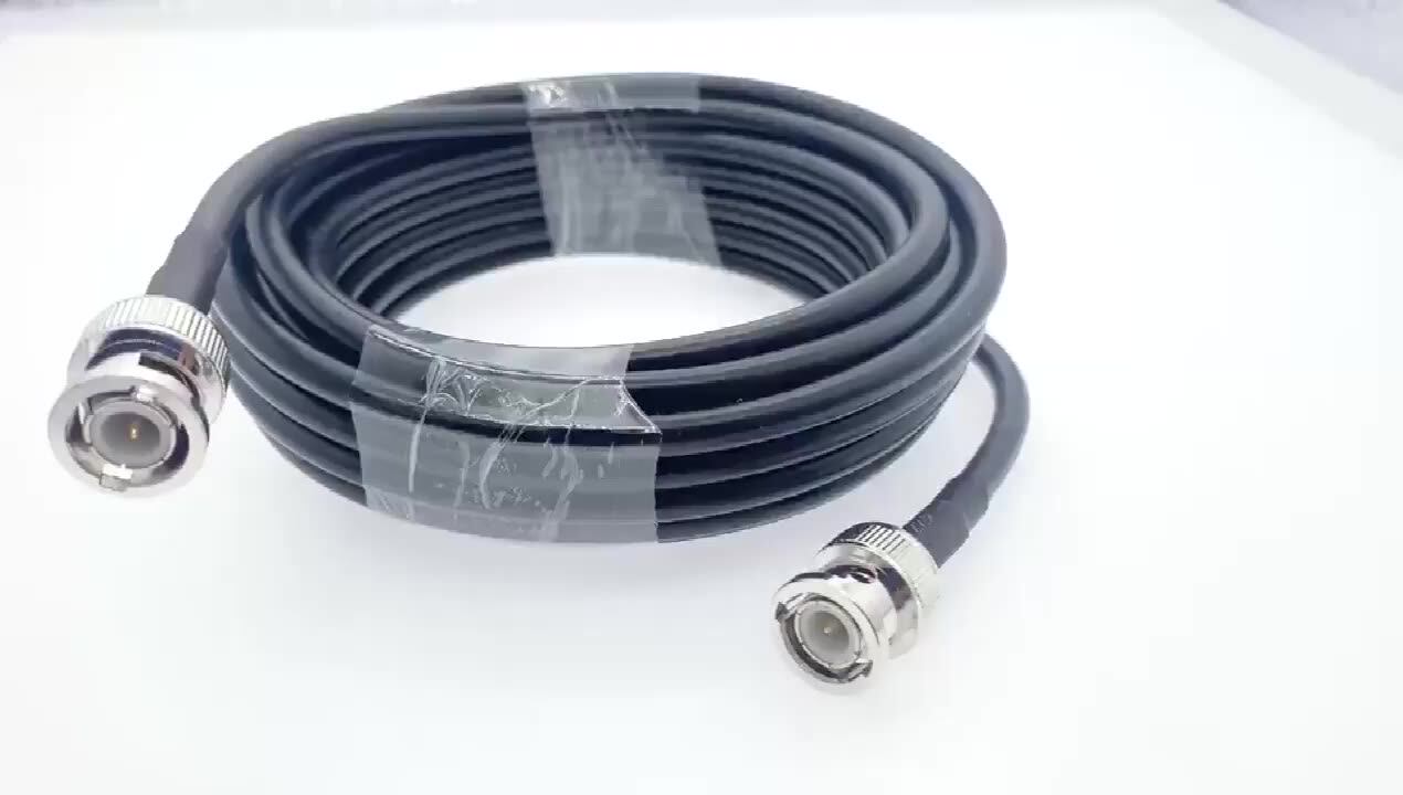 HangTon Câble BNC Mâle Vers BNC Mâle 12G 6G SDI RG223 RF