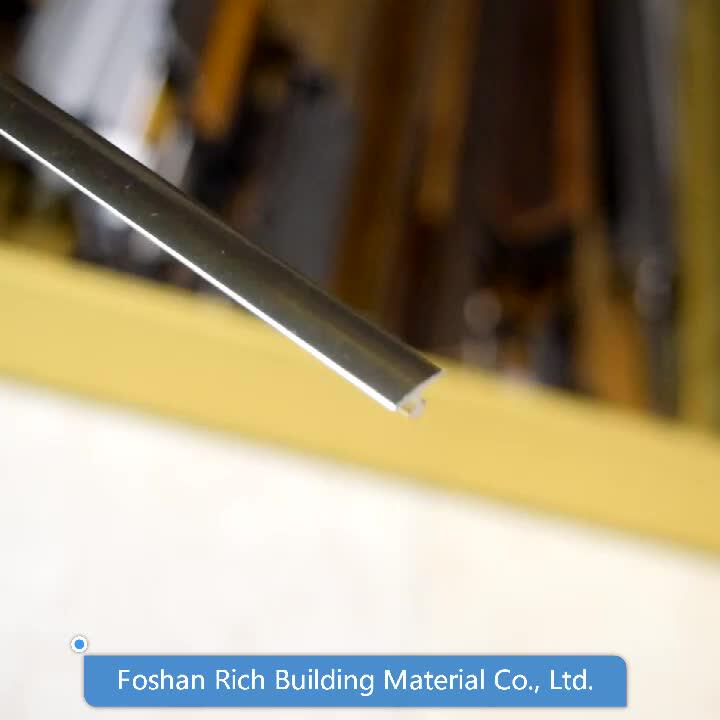 Foshan Factory Wholesale Decorative Aluminum Trim Strip,8mm T Shaped Aluminium Tile Trim Buy