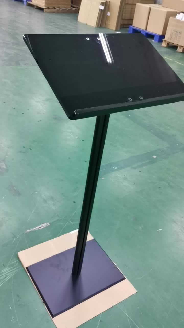 Manufacturing Acrylic Podium Modern Lecture Table Pulpit Podium With