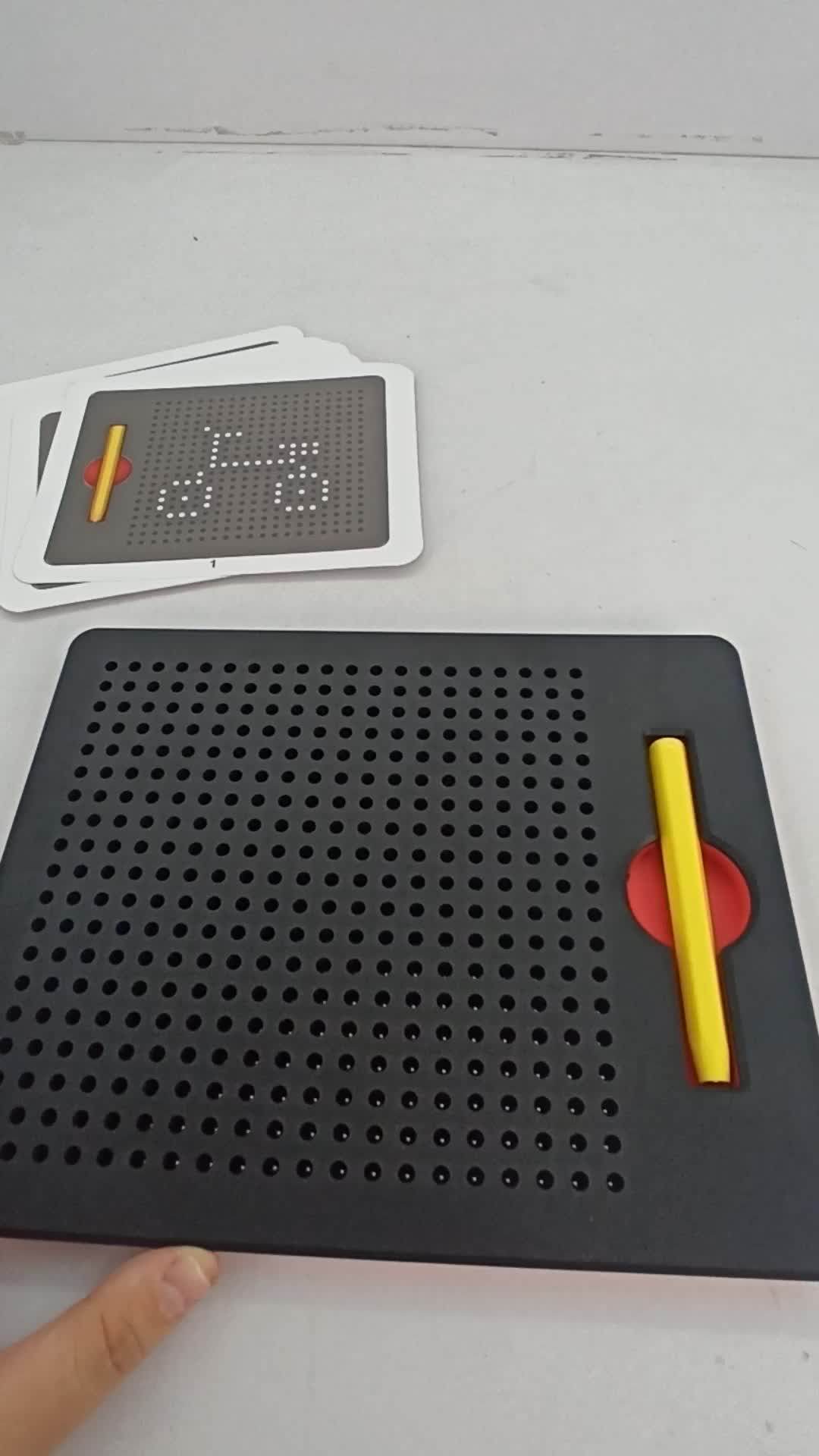 Steel Ball Drawing Board (380pcs With 10 Cards)new Design