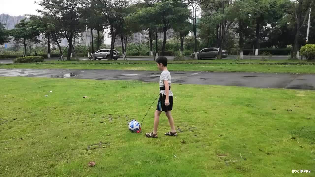 Throw Solo Practice Training Adjustable Waist Belt Soccer Trainer Hands