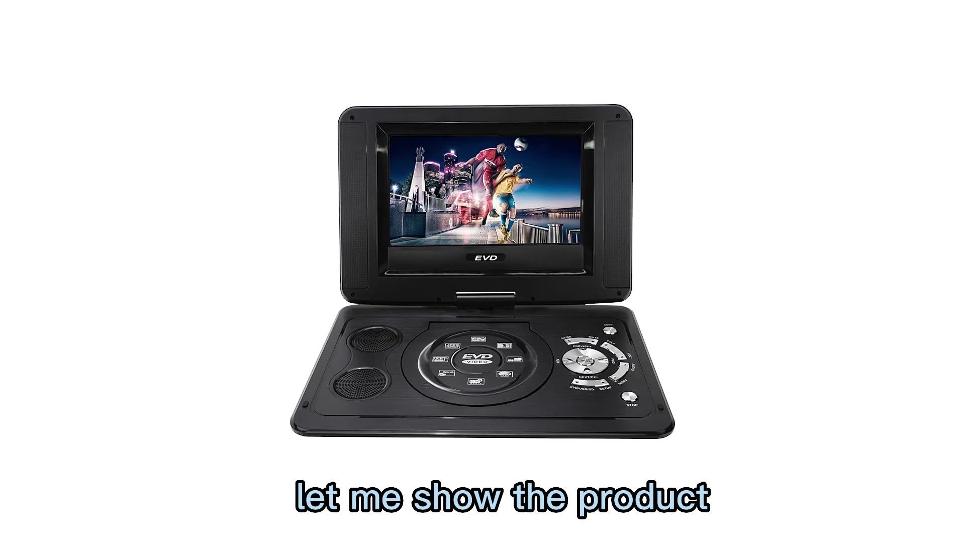 TNT STAR TNT-138 13.8 Inch Portable DVD Player for Kids