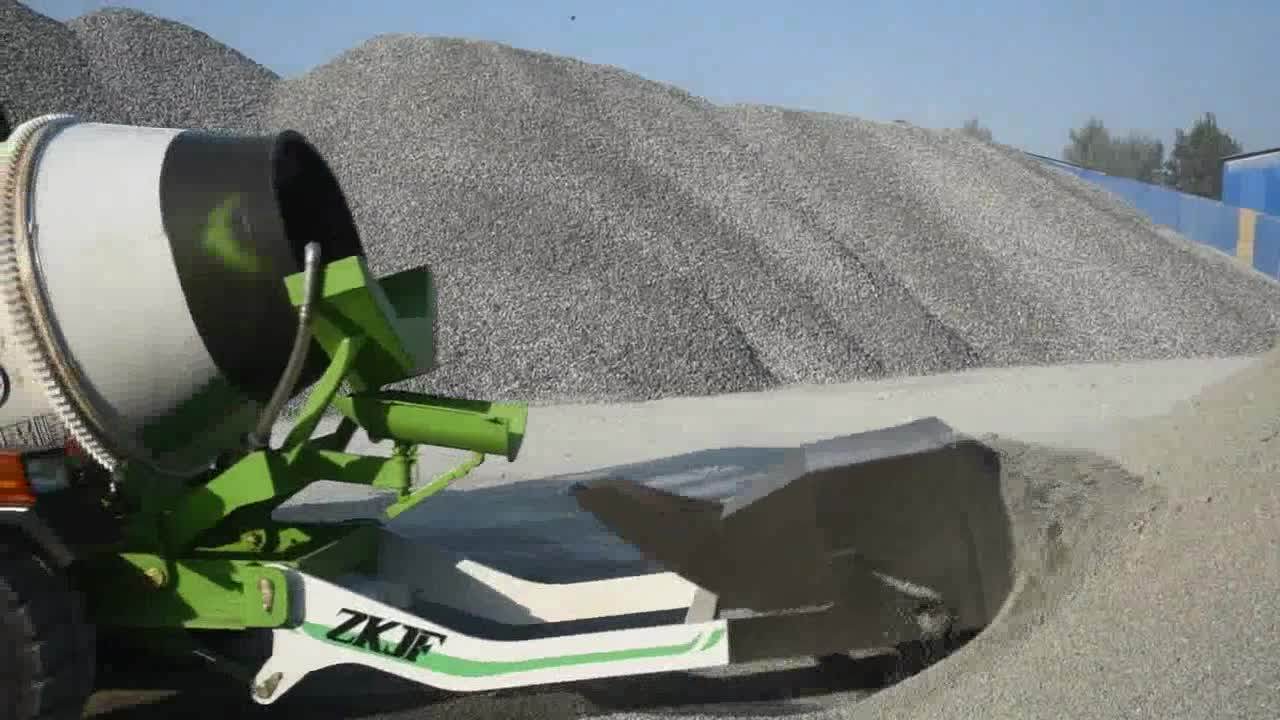 0.6 Cbm Concrete Mixer Truck For Sale Model Cmt600 Self Loading