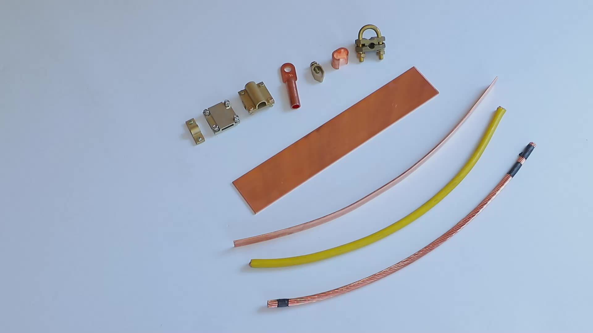 Проводник заземления медный 6 мм пщ-6. Медный заземляющий проводник. Кабель с клеммой заземления 16кв.  комплект проводов заземления er12-6568 «itk». Проводник заземляющий универсальный пзу-6-300 квт.