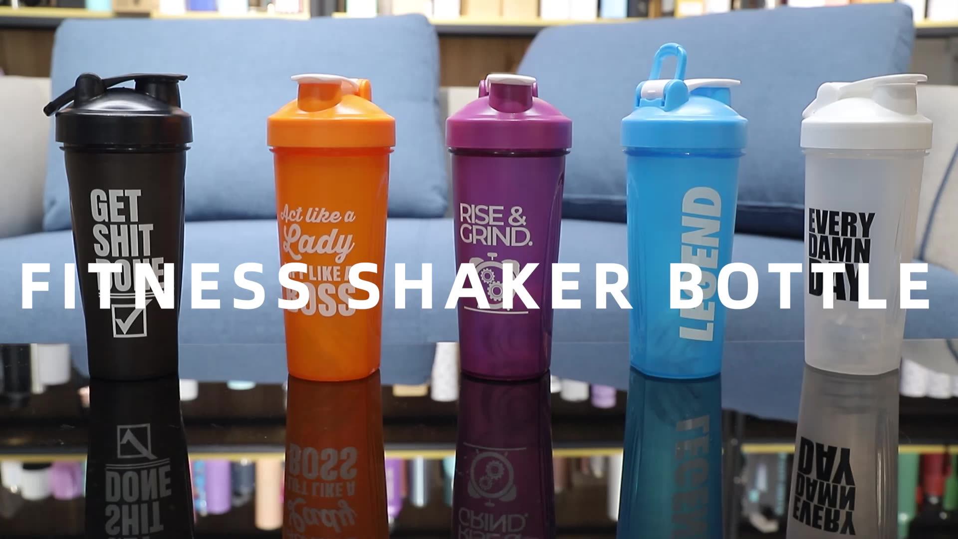 Workout Fitness Shaker Eco Friendly Recycling Bodybuilding Personalized