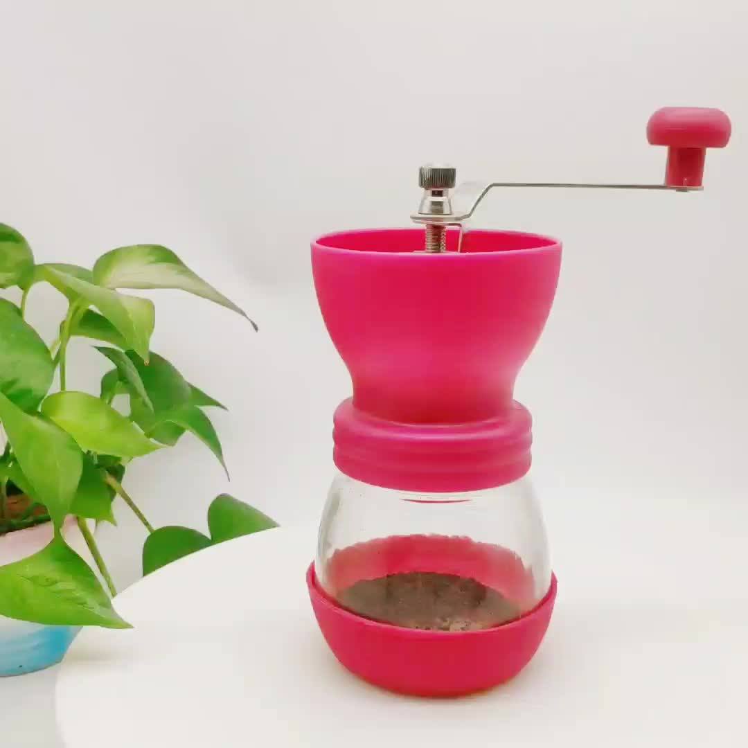 Manual Glass Grinding Coffee Grinder/sale Making Coffee Powder Manual